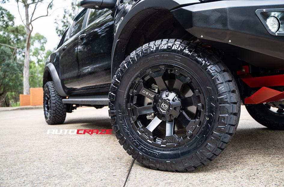 FORD RANGER RAPTOR AMBUSH MATTE BLACK